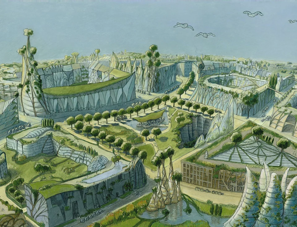 Luc Schuiten — artwork 31 of 37, Retrofuturisme archive