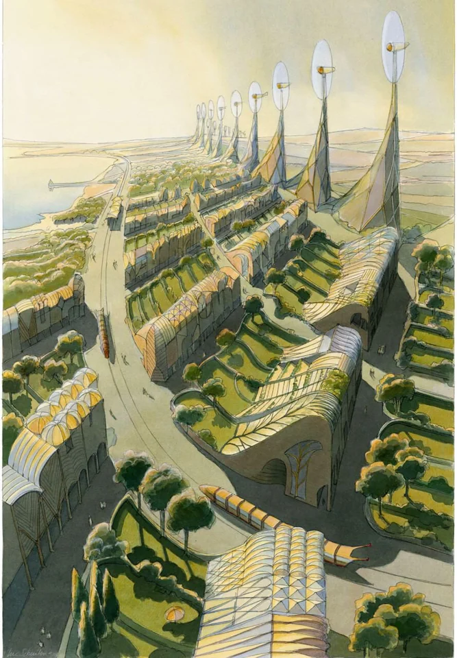 Luc Schuiten — artwork 35 of 37, Retrofuturisme archive