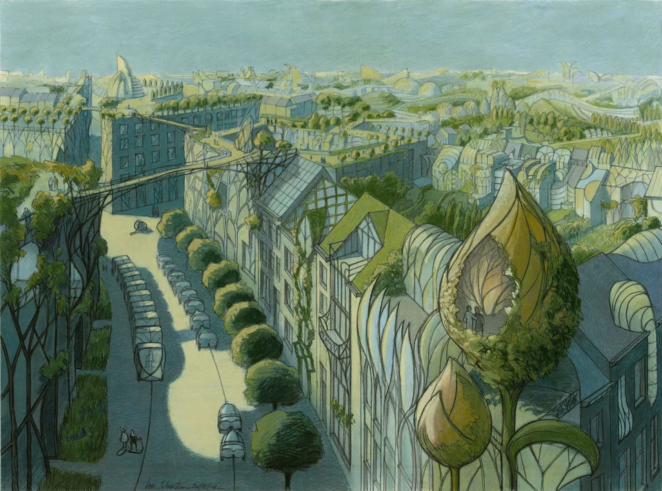 Luc Schuiten — artwork 37 of 37, Retrofuturisme archive