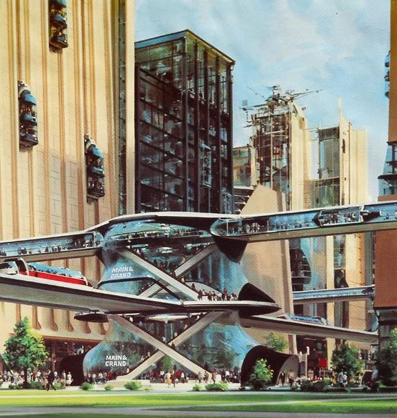 John Berkey — OTIS advertisements — image 12 of 19, Retrofuturisme archive