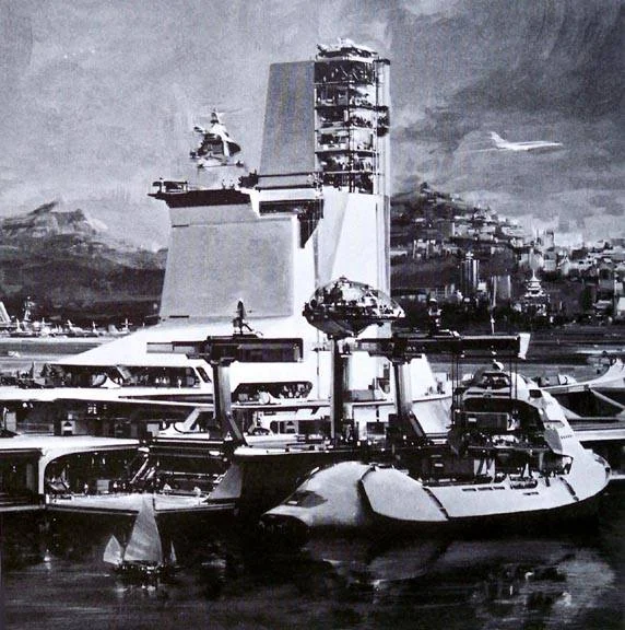 John Berkey — OTIS advertisements — image 5 of 19, Retrofuturisme archive