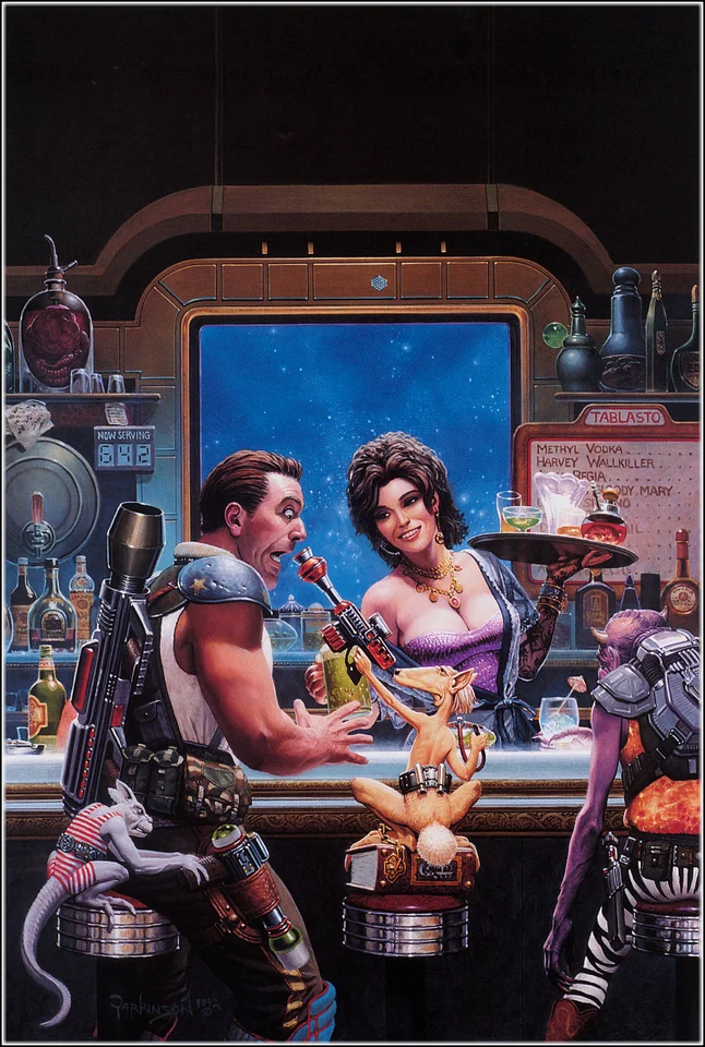 Keith Parkinson — artwork 3 of 21, Retrofuturisme archive