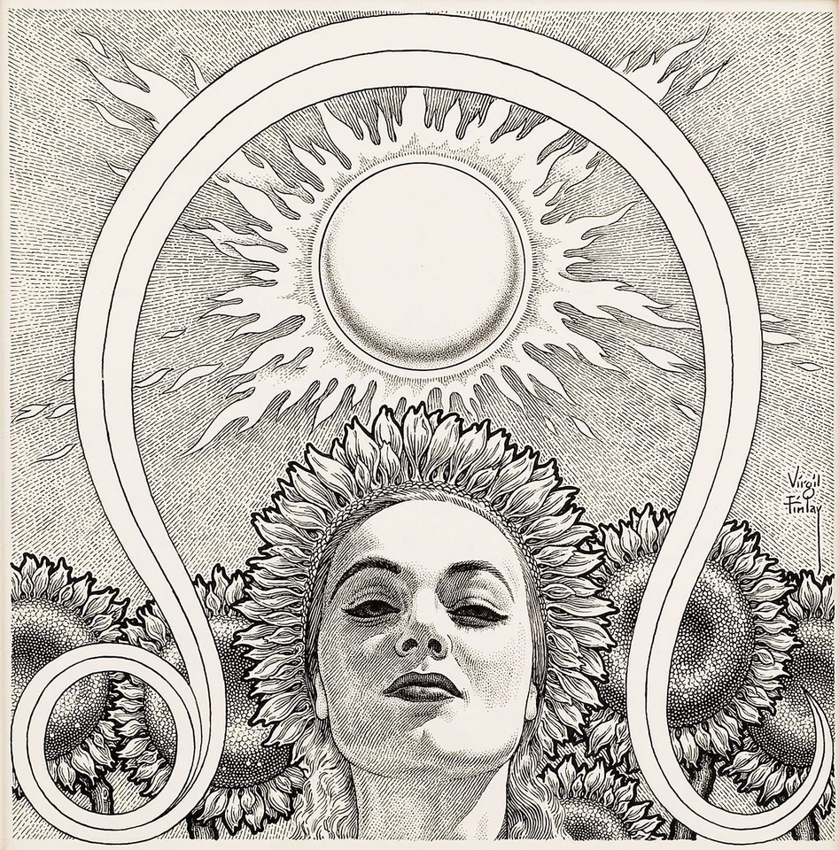 Virgil Finlay — artwork 7 of 7, Retrofuturisme archive