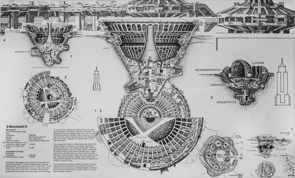 Paolo Soleri — artwork 1 of 12, Retrofuturisme archive