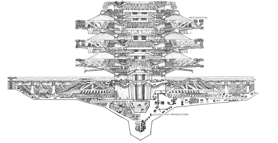 Paolo Soleri — artwork 3 of 12, Retrofuturisme archive