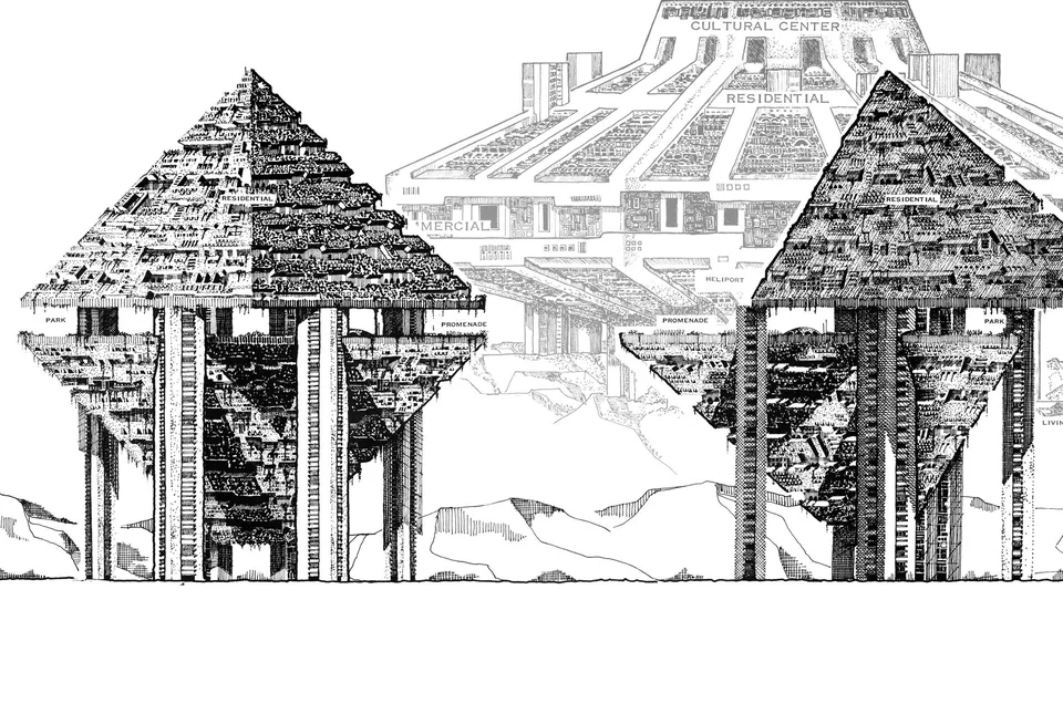 Paolo Soleri — artwork 9 of 12, Retrofuturisme archive