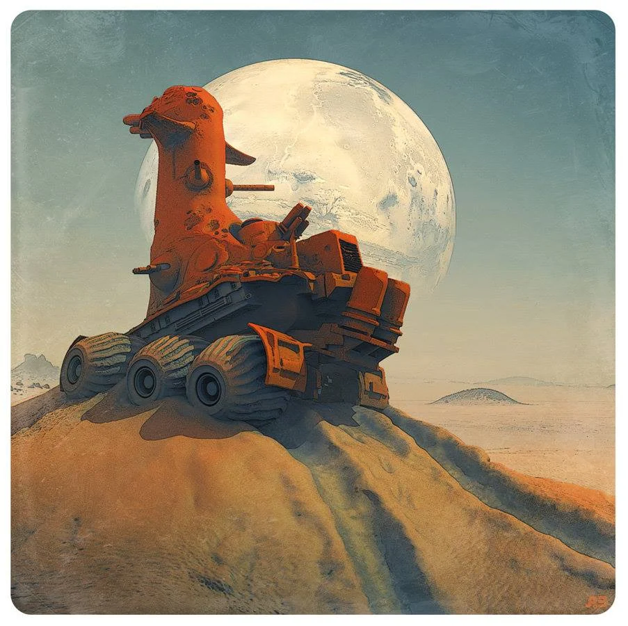 Pascal Blanché — artwork 15 of 19, Retrofuturisme archive