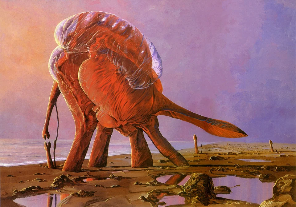 Wayne Barlowe — artwork 4 of 6, Retrofuturisme archive