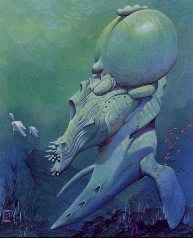 Wayne Barlowe — artwork 5 of 6, Retrofuturisme archive