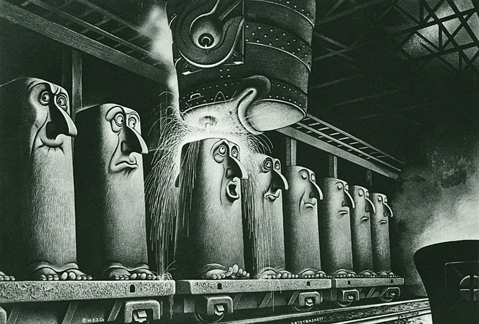 Boris Artzybasheff — artwork 13 of 16, Retrofuturisme archive