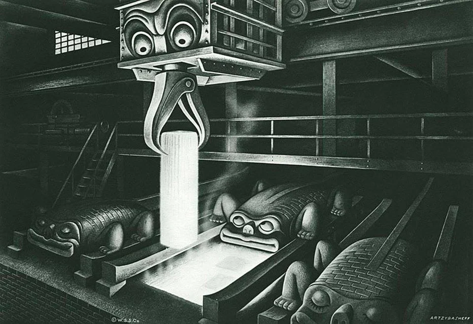 Boris Artzybasheff — artwork 4 of 16, Retrofuturisme archive