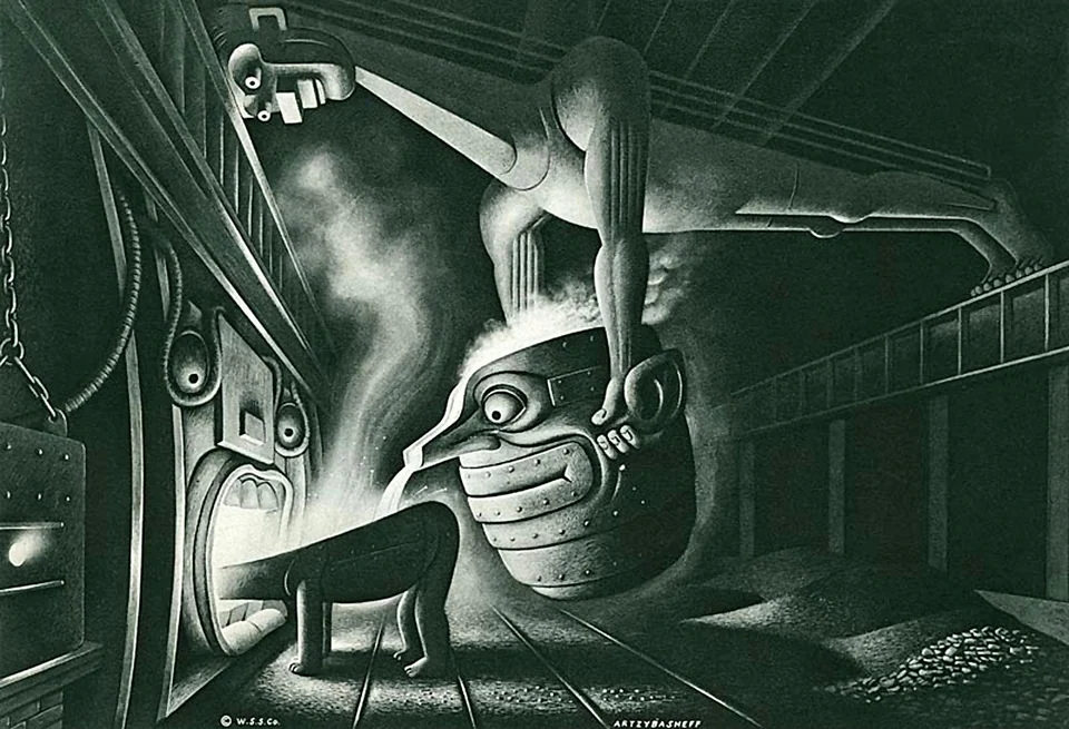 Boris Artzybasheff — artwork 8 of 16, Retrofuturisme archive
