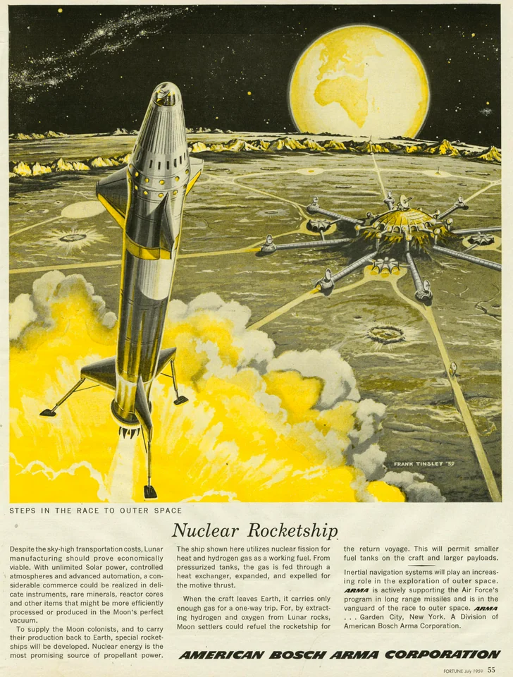 Frank Tinsley — artwork 1 of 7, Retrofuturisme archive