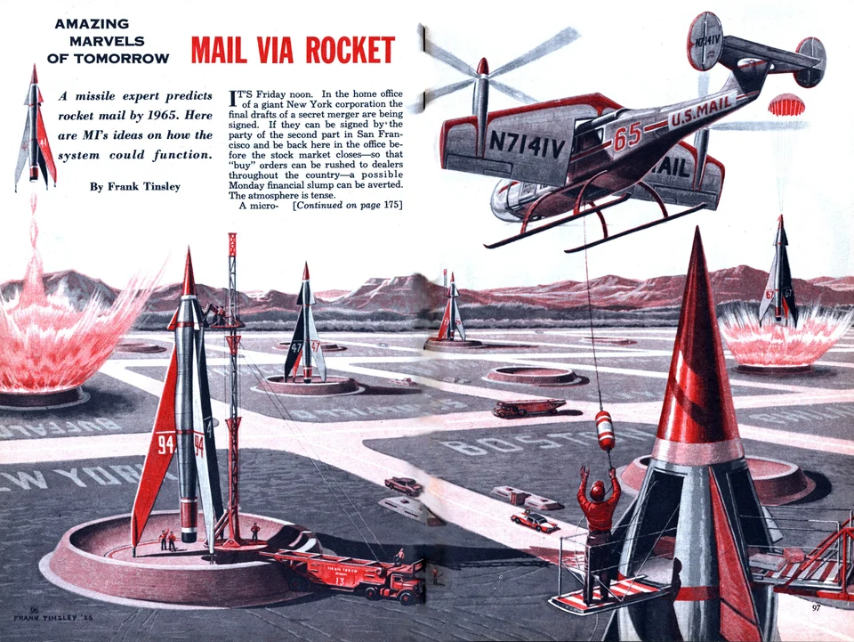 Frank Tinsley — artwork 2 of 7, Retrofuturisme archive