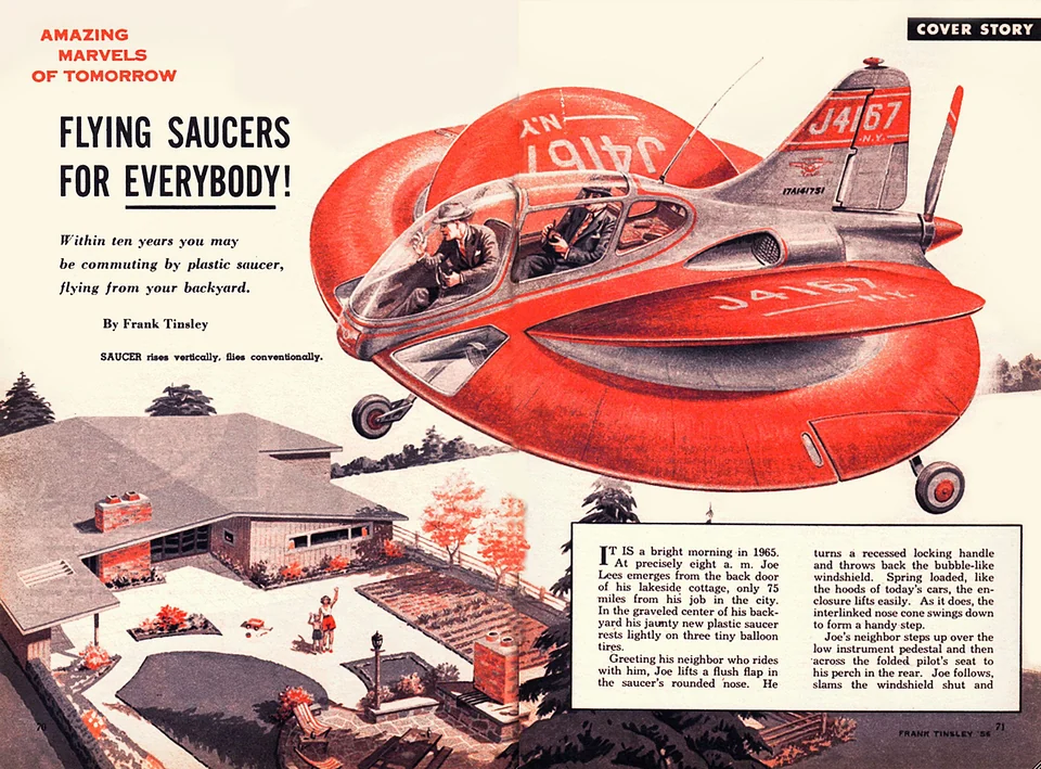 Frank Tinsley — artwork 5 of 7, Retrofuturisme archive